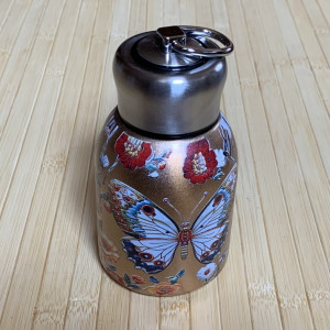 Термокружка Бабочка и цветы на 300 мл